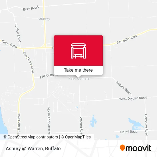 Asbury @ Warren map