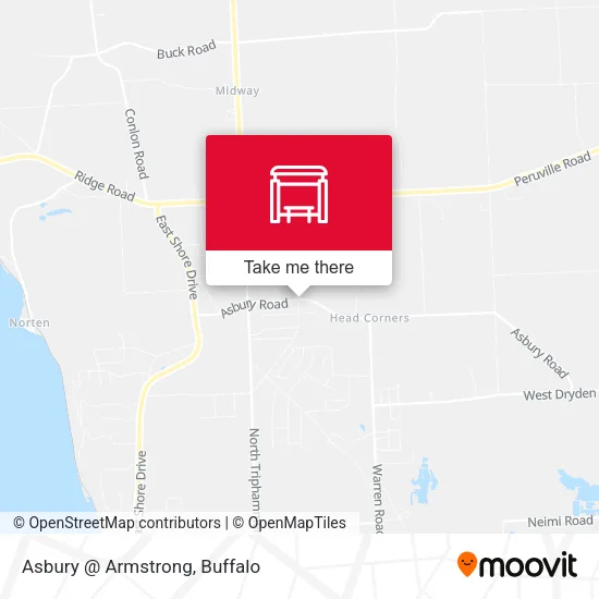 Asbury @ Armstrong map
