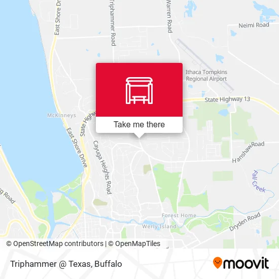 Triphammer @ Texas map