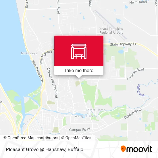 Mapa de Pleasant Grove @ Hanshaw
