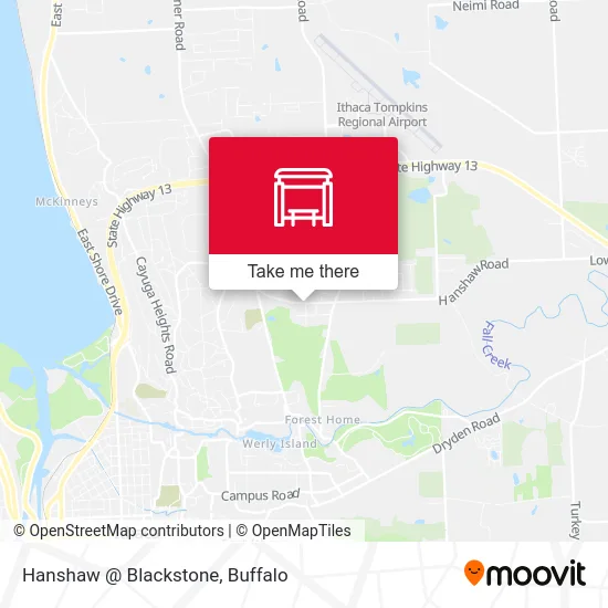 Hanshaw @ Blackstone map