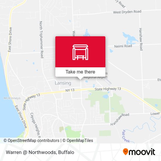 Mapa de Warren @ Northwoods
