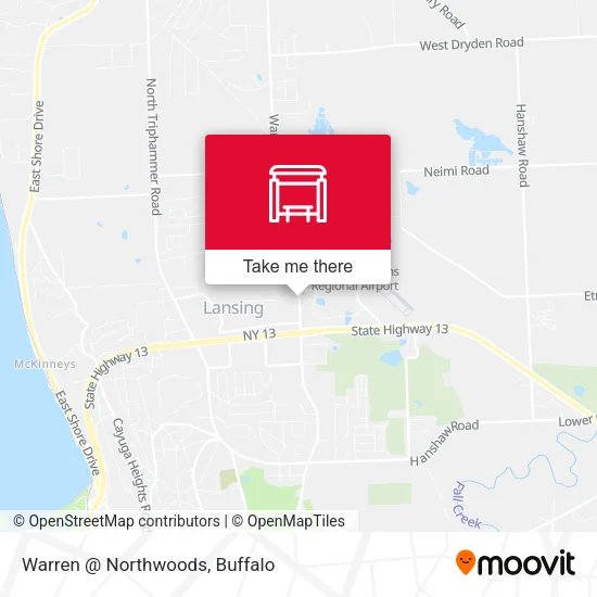 Mapa de Warren @ Northwoods