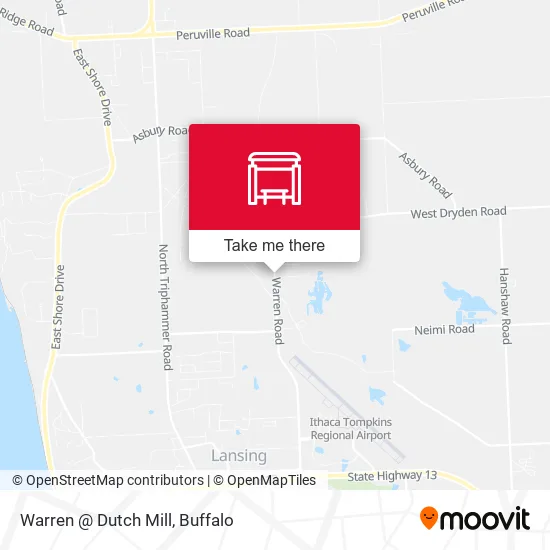 Warren @ Dutch Mill map