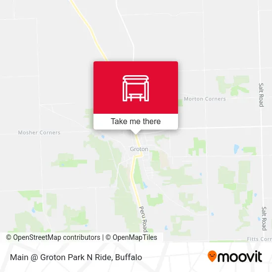 Mapa de Main @ Groton Park N Ride