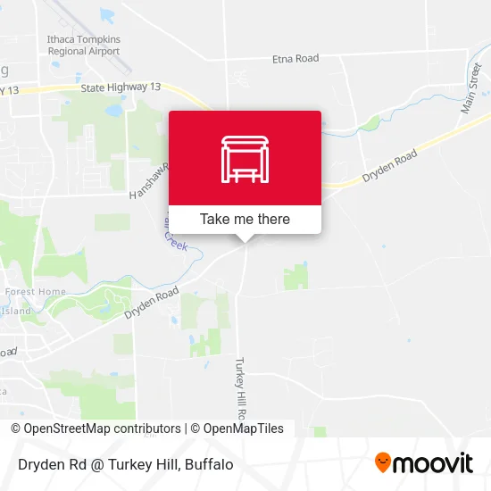 Dryden Rd @ Turkey Hill map