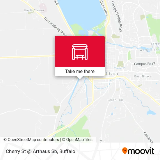 Cherry St @ Arthaus Sb map