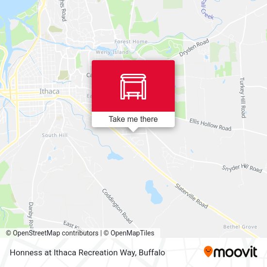 Mapa de Honness at Ithaca Recreation Way