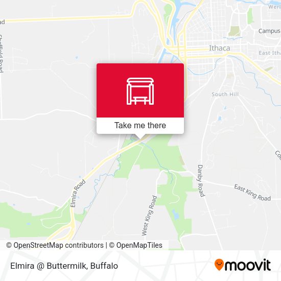Elmira @ Buttermilk map