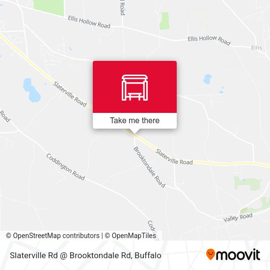 Slaterville Rd @ Brooktondale Rd map