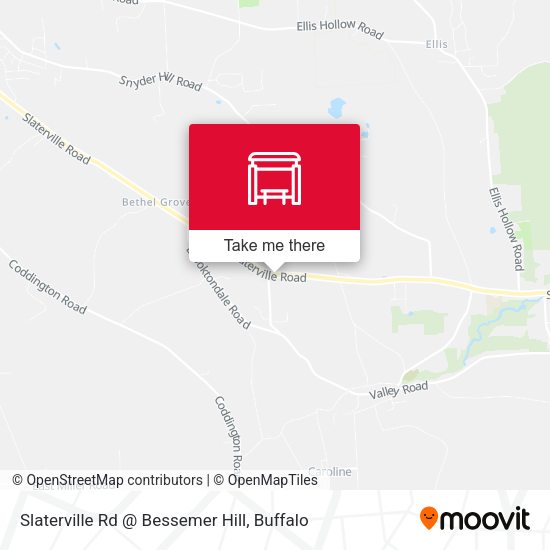 Slaterville Rd @ Bessemer Hill map