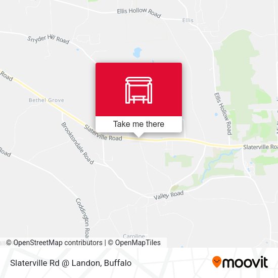 Slaterville Rd @ Landon map