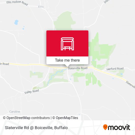 Slaterville Rd @ Boiceville map