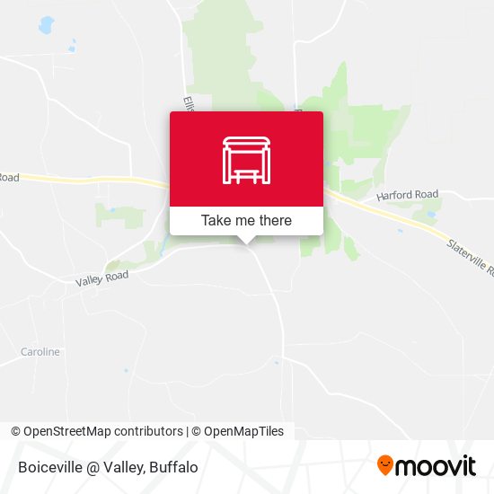Boiceville @ Valley map