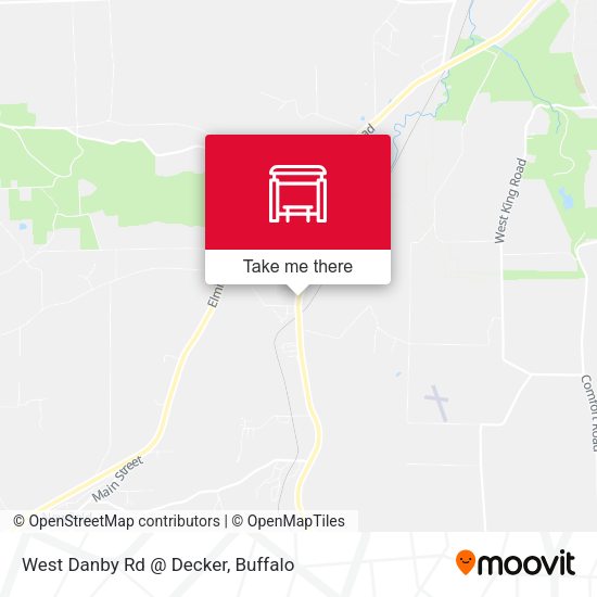 West Danby Rd @ Decker map