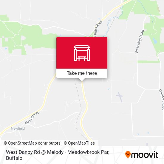 Mapa de West Danby Rd @ Melody - Meadowbrook Par