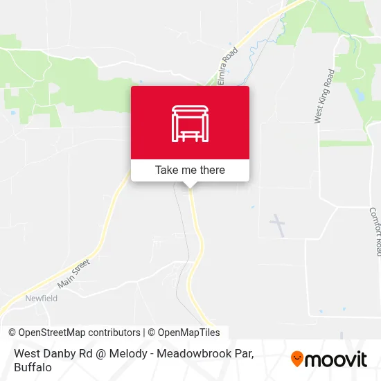 West Danby Rd @ Melody - Meadowbrook Par map