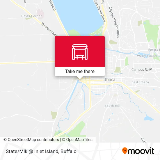 State/Mlk @ Inlet Island map