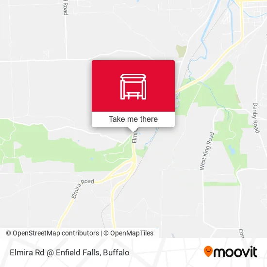 Elmira Rd @ Enfield Falls map
