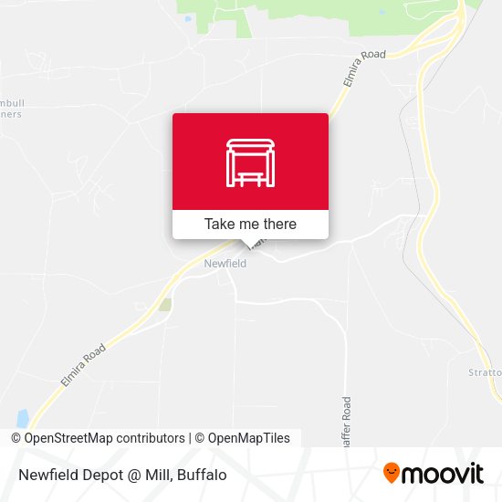 Newfield Depot @ Mill map