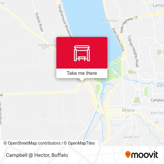 Campbell @ Hector map