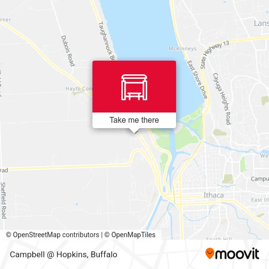 Campbell @ Hopkins map