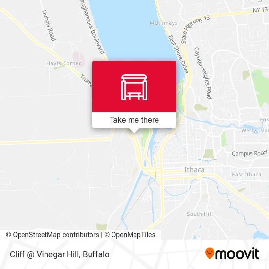 Cliff @ Vinegar Hill map