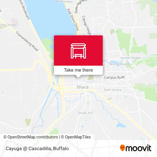Cayuga @ Cascadilla map