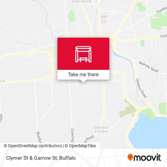 Mapa de Clymer St & Garrow St