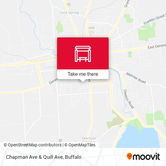 Mapa de Chapman Ave & Quill Ave