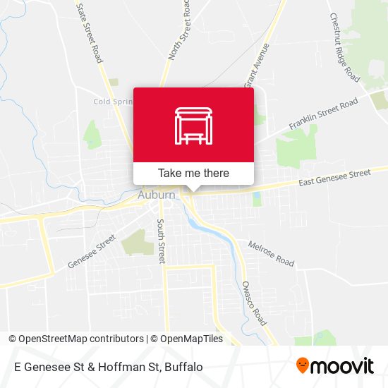 Mapa de E Genesee St & Hoffman St