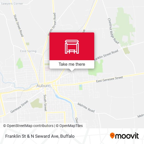 Mapa de Franklin St & N Seward Ave