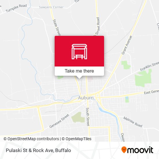 Mapa de Pulaski St & Rock Ave