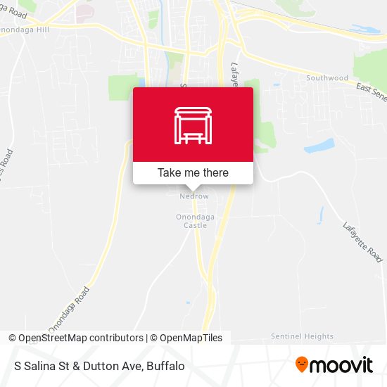 Mapa de S Salina St & Dutton Ave
