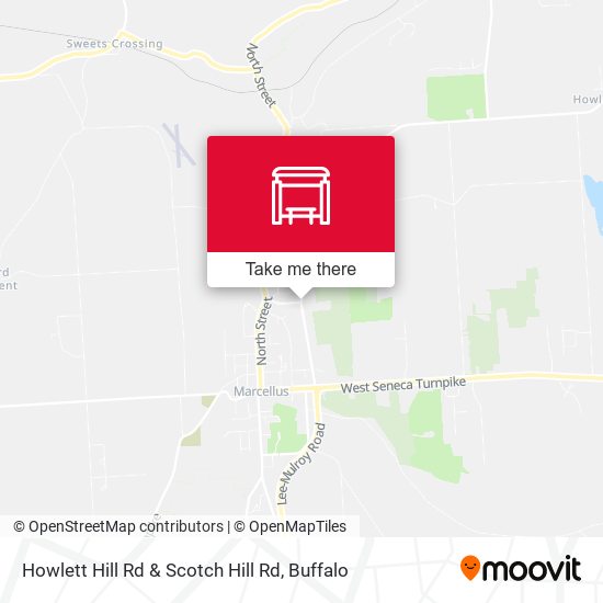 Mapa de Howlett Hill Rd & Scotch Hill Rd