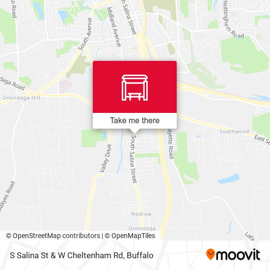 S Salina St & W Cheltenham Rd map