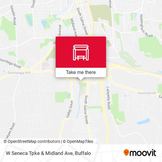 Mapa de W Seneca Tpke & Midland Ave