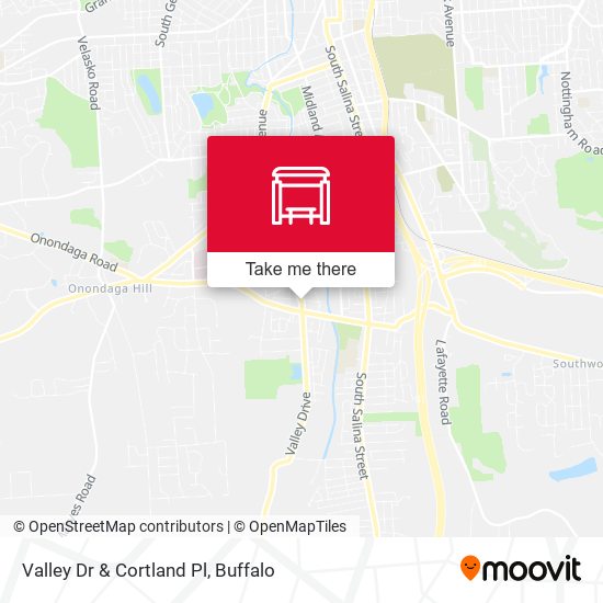 Mapa de Valley Dr & Cortland Pl
