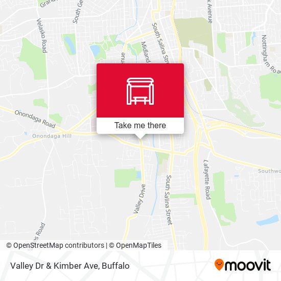 Mapa de Valley Dr & Kimber Ave