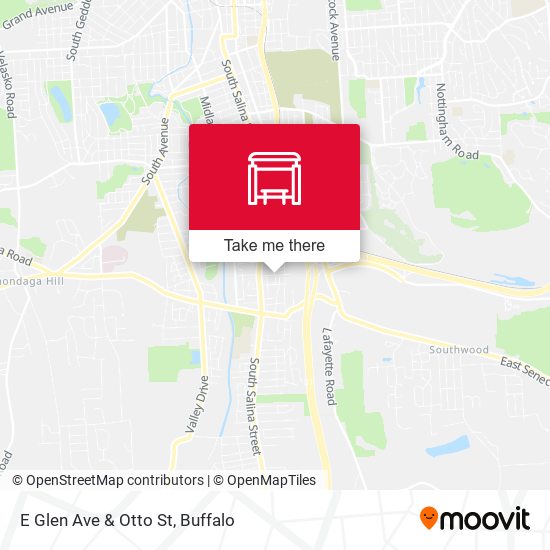 Mapa de E Glen Ave & Otto St