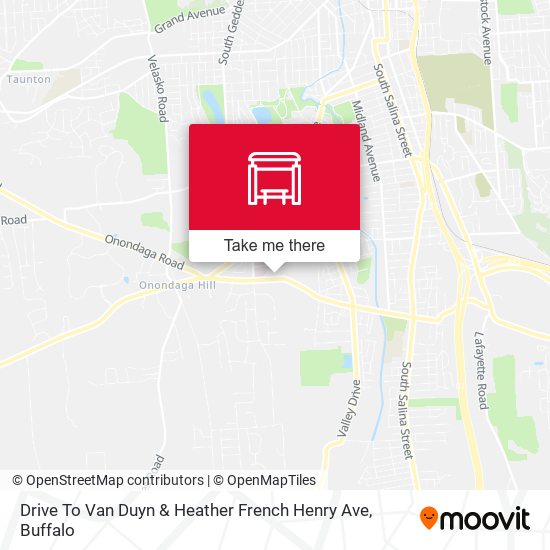 Drive To Van Duyn & Heather French Henry Ave map
