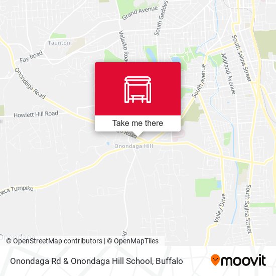 Mapa de Onondaga Rd & Onondaga Hill School