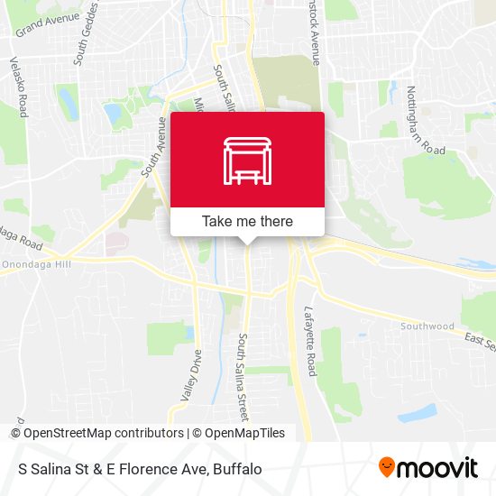 S Salina St & E Florence Ave map