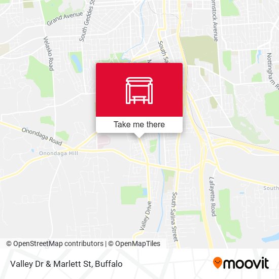 Mapa de Valley Dr & Marlett St
