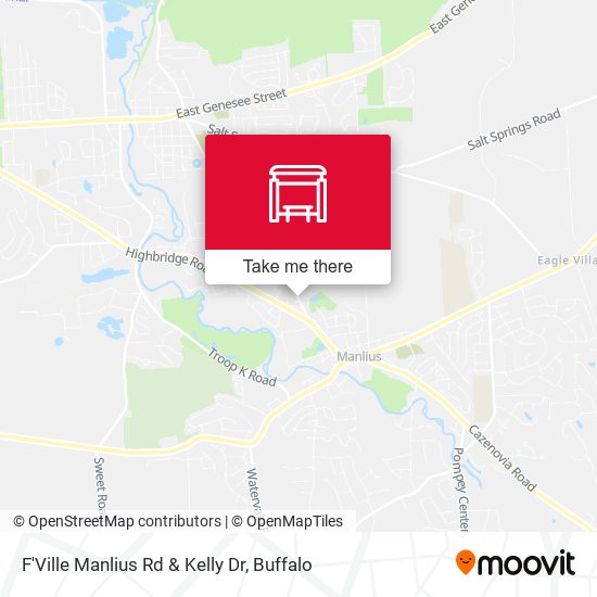 F'Ville Manlius Rd & Kelly Dr map