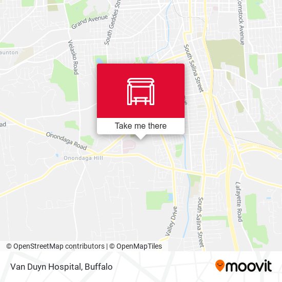 Mapa de Van Duyn Hospital