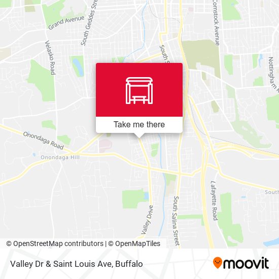 Mapa de Valley Dr & Saint Louis Ave