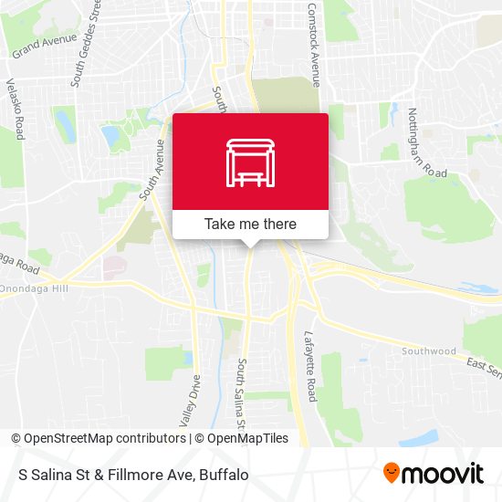 Mapa de S Salina St & Fillmore Ave