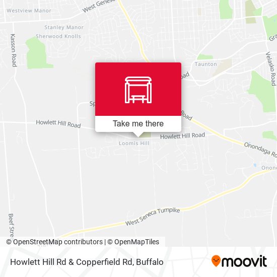 Mapa de Howlett Hill Rd & Copperfield Rd