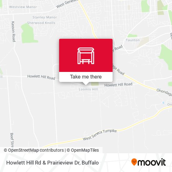 Howlett Hill Rd & Prairieview Dr map